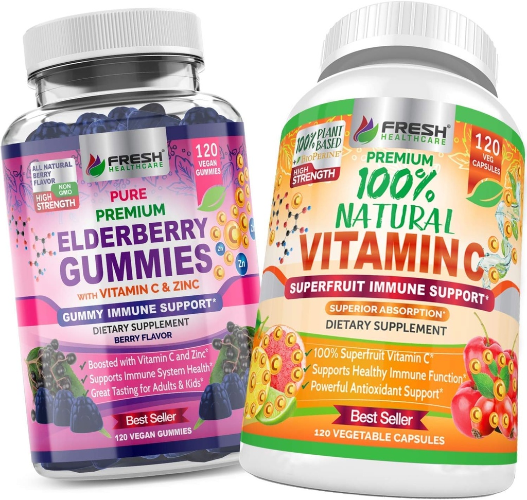 Bôby Gumies a prírodný vitamín C - Bundle