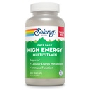 SOLARAY raz denne vysoký energetický multivitamín pre ženy a mužov - energetické doplnky - Imunitná podpora w/vitamín C, A, D a E, vitamín B komplex, stopové minerály, 60-dňová záruka, 200 Serv, 200 VegCaps