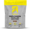 Ascent Casein Protein Powder - 25g Micellar Casein Powder with Zero Umelá príchuť & Sladidlá, Gluten-free, No Added Sugar, 4.9g BCAA, 2,2g Leucine - Čokoláda, 2 libry