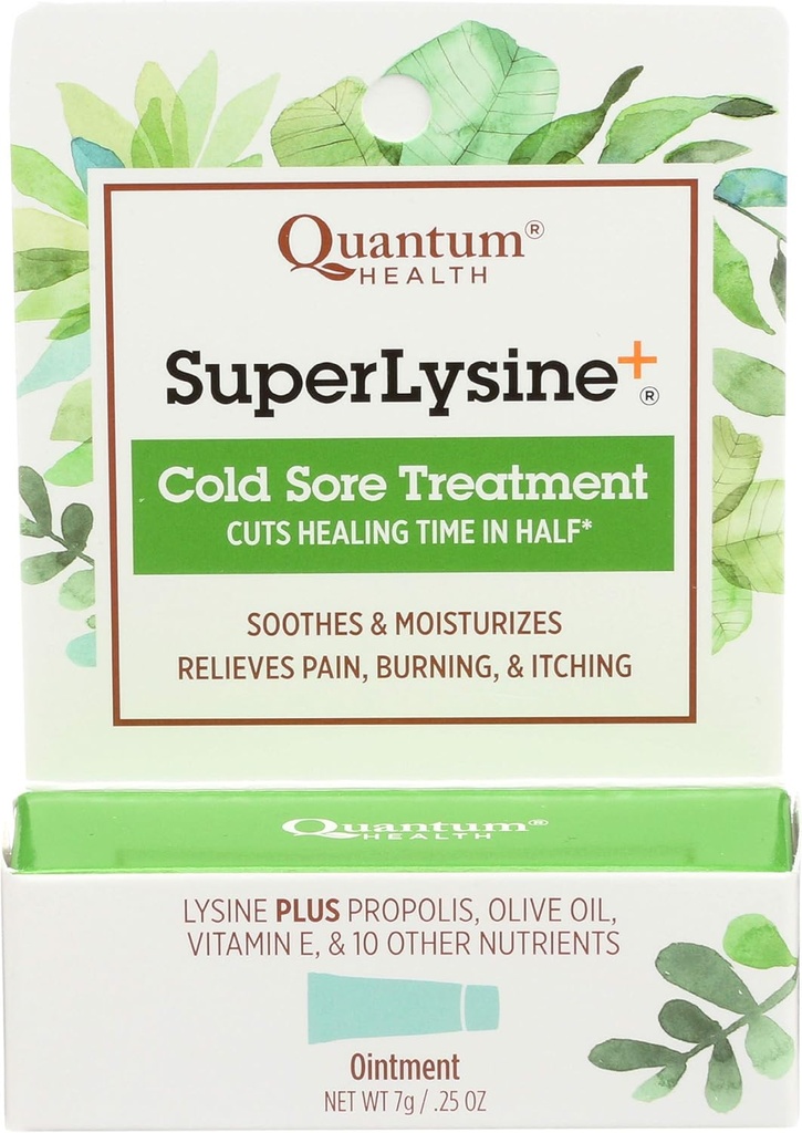 Quantum Health, Lysin Cream, 0,25 Ounce