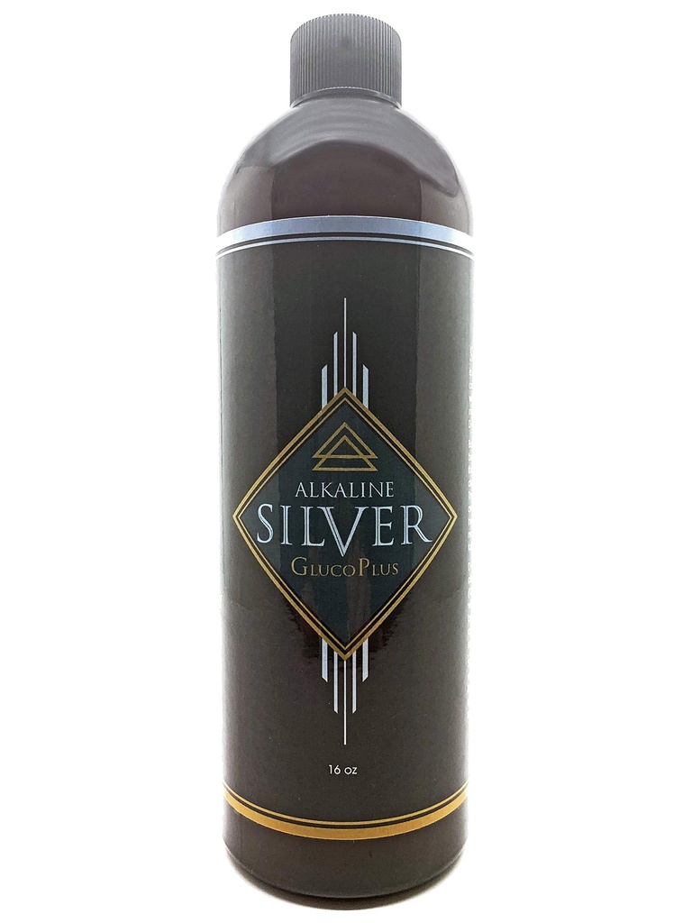 Silver GlucoPlus - Koloidné striebro Hydrosol v alkalickej báze