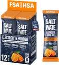 Salty Orange Electrolytes Packets 800mg Sodík, Draslík & Magnézium Hydratácia 