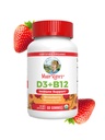 MaryRuth Organics vitamín D3 B12 Gummies 
