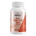 Heivy Pink Himalayan Salt Tablets 1000 mg - Chlorid sodný 988mg, Non-GMO, Mineral-Rich Elektrolyte Balance and Hydratácia, 365 Salt Tablets-Eectrolyte Supplement