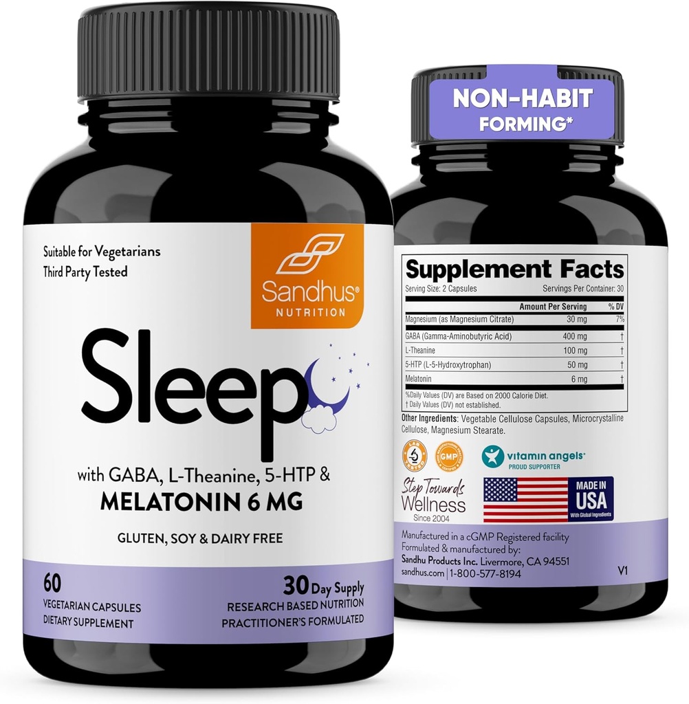 Sandhu's Sleep 60 Kapsule 