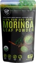 100% Raw a Pure Moringa Leaf Powder. Organic Certified Moringa Leaf. Prírodné superpotraviny s esenciálnymi aminokyselinami, antioxidanty, a Omega 3, 8 oz Odolný vak.