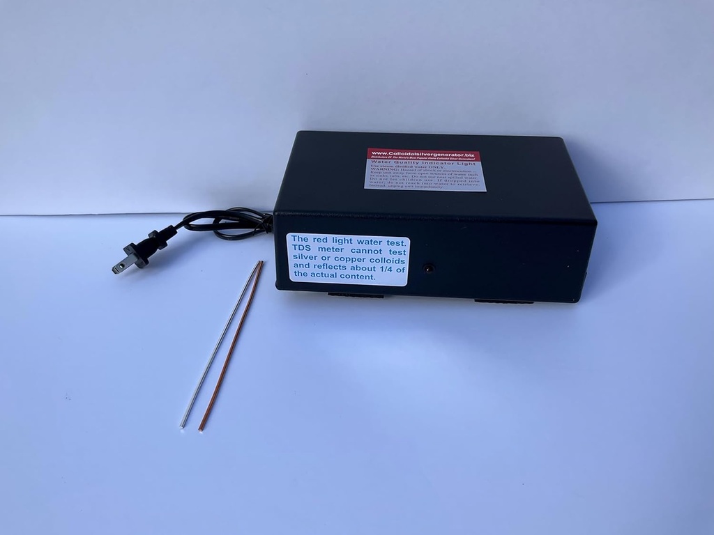 Koloidný generátor medi a striebra 120V