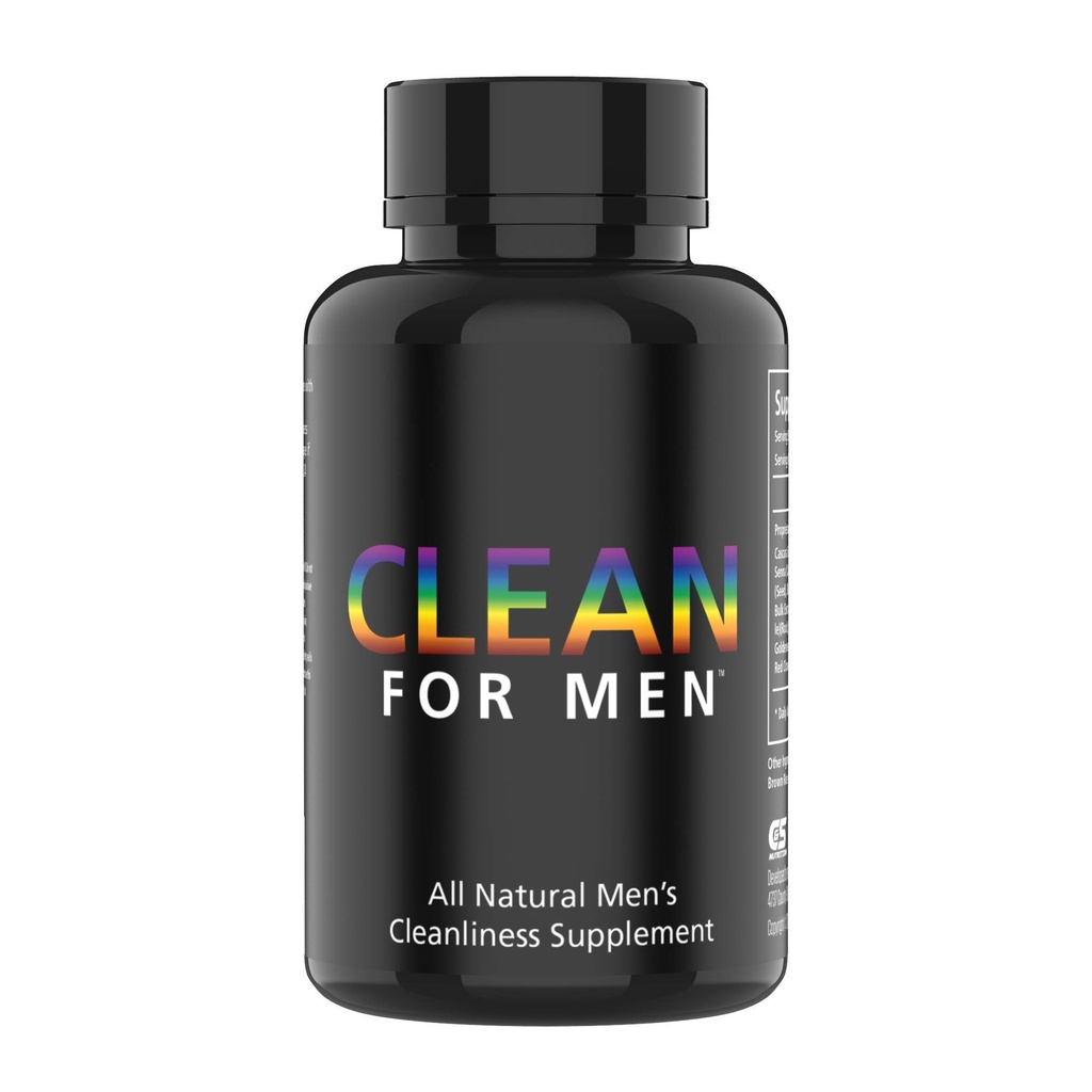 Re+Gen Nutrition Fiber Supplement for Men | High Fiber Gut Cleanse & Stool Softener Capsules | Constipation Relief & Digestive Health Support | Daily Support for Bloating & Gut Health, 60 Capsules