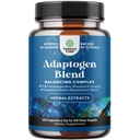 Bylinné adaptéry Podpora Mood Supplement - Ukľudňujúce Adaptogénne doplnky pre stres a Cortisol Management s Ashwagandha Rhodiola Rosea & Maca Root - Vegan Non GMO & Daytime Friendly -120ct