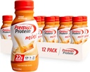 Premier Protein Shake MINI, Caramel, 22g Protein, 120 kalórií, 1g cukru, 8.75fl oz, balenie 12 ks