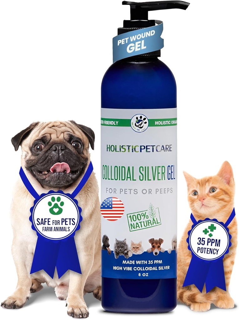 HOLISTIC PET CARE Koloidné striebro gél 