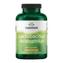 Swanson Lactobacillus Acidophilus Probiotic for Adults hľadá Daily Digestive and Bowel Health Support with 1 Milión CFU - Acid- Resistant (250 kapsúl)