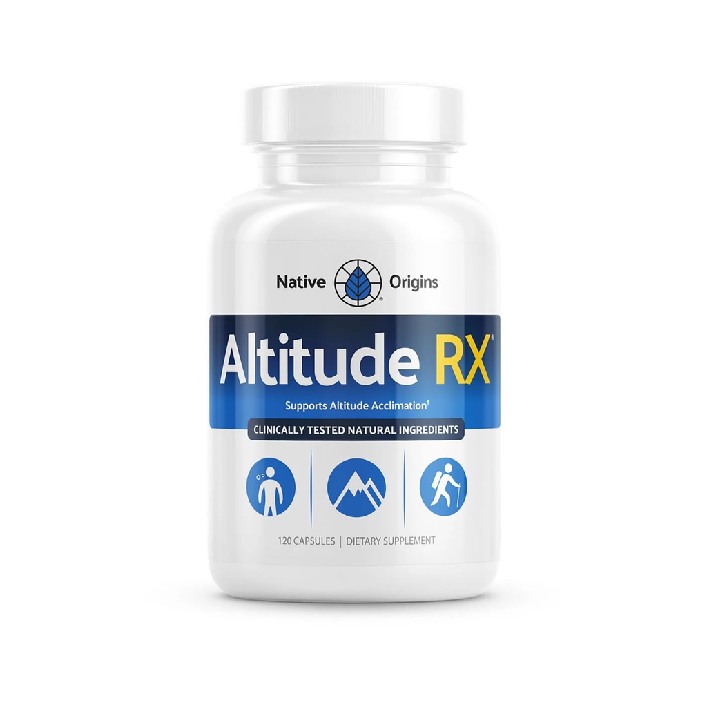 OxyBoost Complex. Altitude Formula pre aklimatizáciu na lyže alebo horské výlety s vitamínom C, Alpha Lipoic acid (60 slúži)...