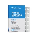 Arnica Montana 30X HPUS, klinická trieda, rýchle rozpúšťanie tablety, päť-dňový rekonvalescenčný balíček pre bolesť a úľavu modrín po operácii alebo zranenia, prírodné lieči, jemne na žalúdku - 30 Počet