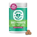 Doggie Dailies Probiotiká pre psy - Advanced Dog Probiotiká s prebiotikami - Podporuje tráviace zdravie - podporuje imunitný systém a celkové zdravie (Duck) 225 mäkké žuvačky