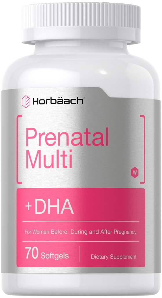 Horbäach Prenatálny multivitamín žien s DHA, železom a kyselinou listovou 