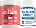 Čisto Optimal Premium Multikolagén Prášok + Premium Magnézium Complex - Dusičnan horečnatý, Malát, Svalová relaxácia - 120 caps