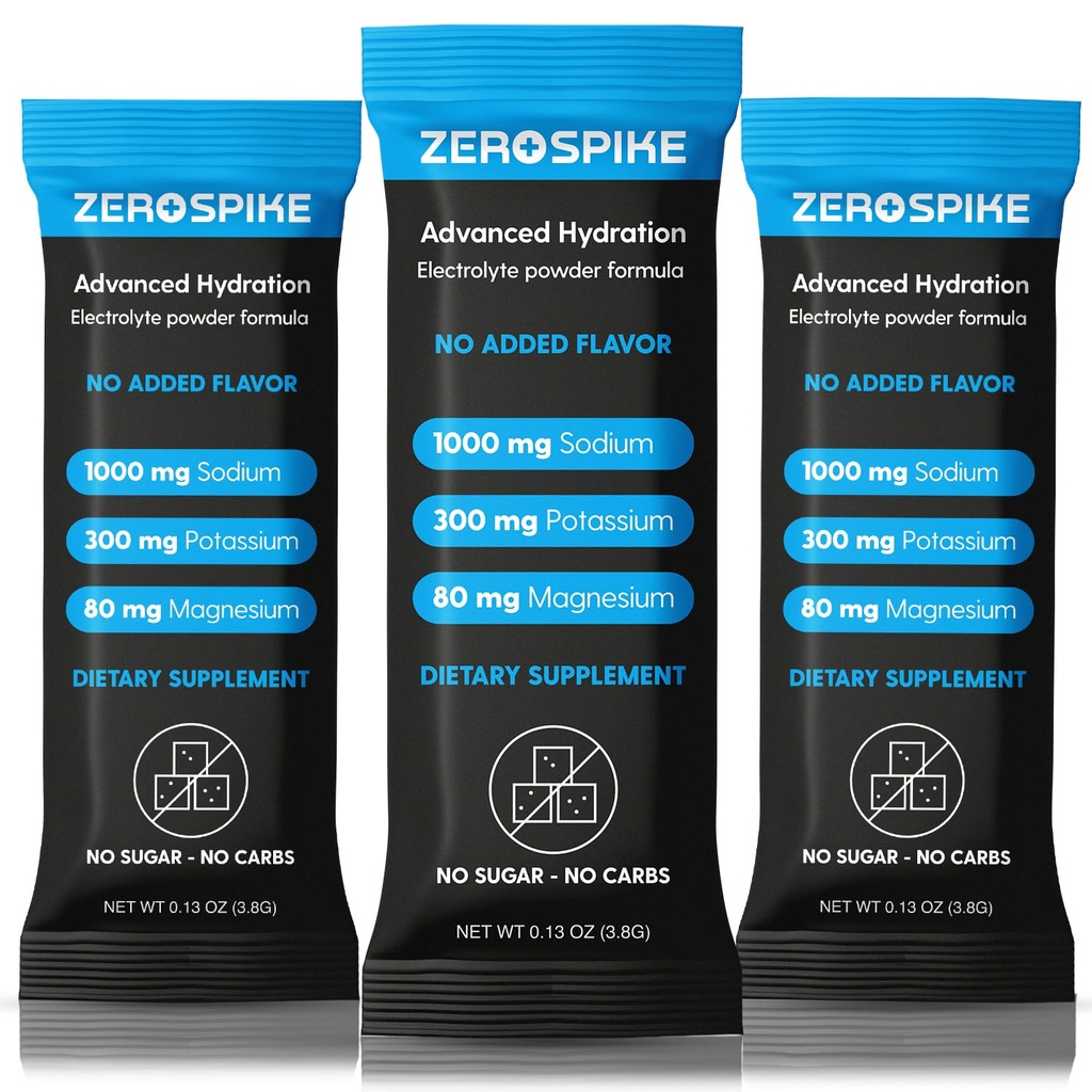 No Sugar Electrolytes Powder Packets 