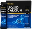 Ageless Liquid Calcium Supplement for Women & Mans with Sea Bass Extract and Vitamin D8 - High Absorbtion Bone Strength Supplements, Natural Chlavor, Gluten-free - 25 ml (15 Počet)