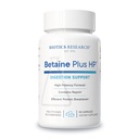 Biotics Research Betaine Plus HP - High Potency Kyselina chlorovodíková doplnok, podporuje tráviace funkcie 90 Kapsule