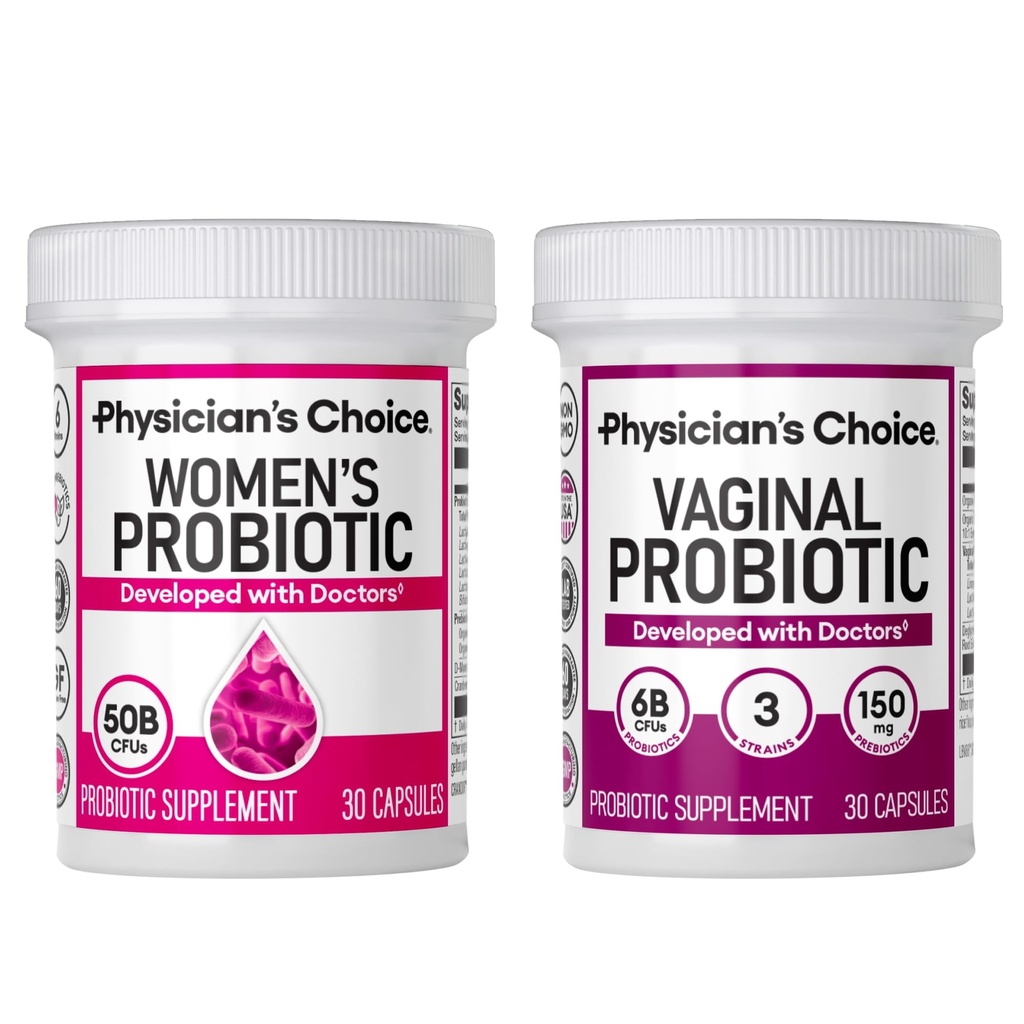 SVOICE lekára Feminine Power Duo Bundle - Vaginal Probiotic + Ženy probiotikum