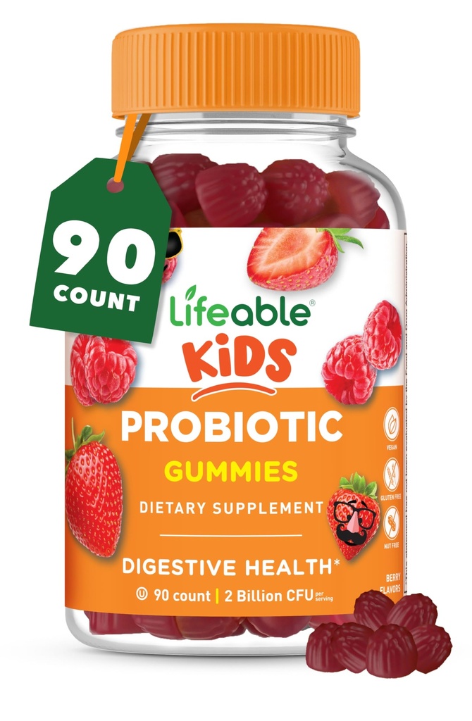 Detské probiotiká Gummies 2 miliardy CFU 