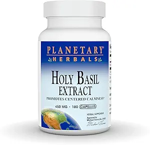 PLANMENE HERBALS svätý bazalový extrakt, podporuje sústredený pokoj, 180 gróf