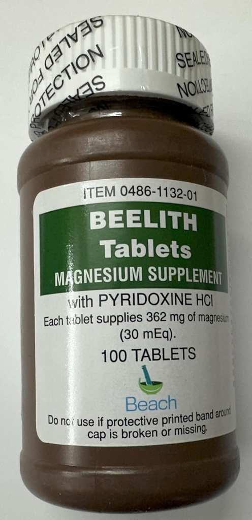 tablety horčík doplnok a pyridoxín HCL - 100 každý - Kúpiť balenia a SAVE (Pack of 2)