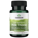 Swanson Full Spectrum Milk Thitle 500 Milligrams 30 Kapsule