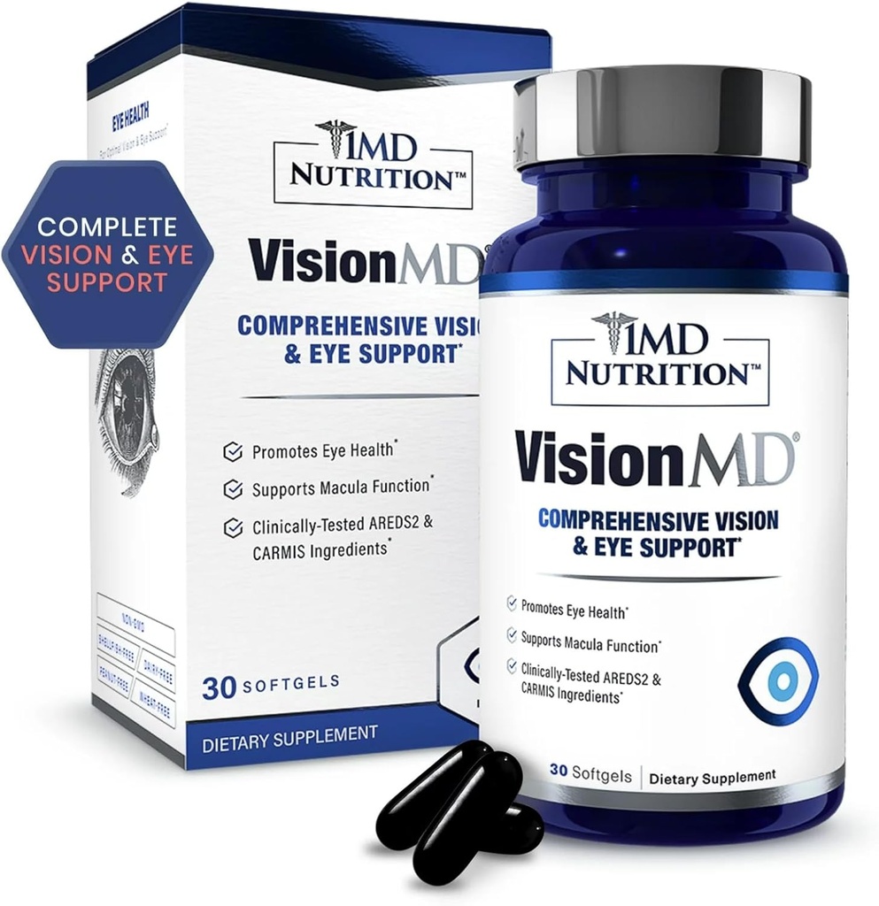 Konvergencia VíziaMD Očné vitamíny s AREDS 2 