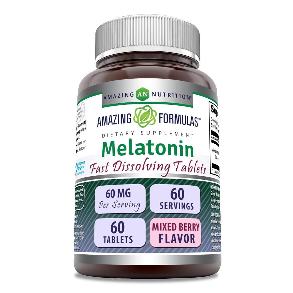 Amazing Formula Melatonin Fast Dissolving Supplement 
