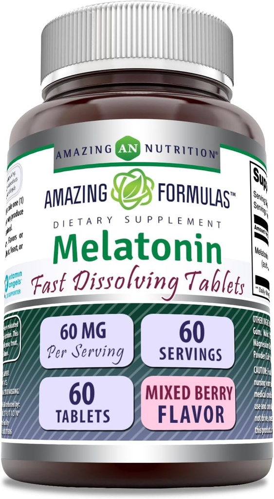 Amazing Formula Melatonin Fast Dissolving Supplement 
