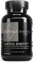 DaVinci Labs Cortisol Výhody - Dietary Supplement to Support Healthy Cortisol Levels and Adrenal Health - With Ashwagandha Extract, Rhodiola Rosea Root and More - Gluten-free -60 Vegetariánske kapsule