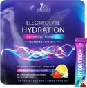 Elektrolyty Hydratačné balíčky - Keto Recovery Powder s draslíkom, horčíkom, sodíkom, zinkom a vitamínom C, bez cukru, Hydratácia Elektrolyty Tekuté nápoje Mixs, Vegan, Strawberry Lemon (16 Balenie)