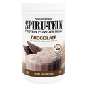 Príroda Plus SPIRU-TEIN, čokoláda - 1.05 lb - Rastlinný proteín Shake - Non-GMO, Vegetariánska, Gluten Free - 17 Celkové služby