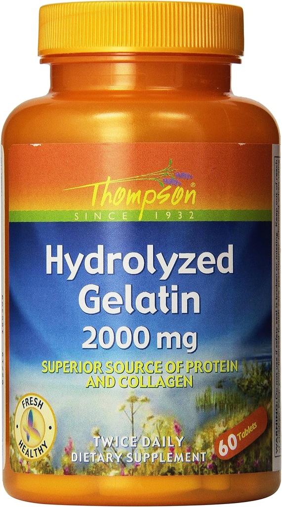 Thompson Hydrolyzed Želatína 2000mg 