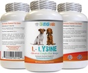 Psie Amino Acid Supplements - Pes LYSINE prášok - Pure Powder Form - Immune System Support - Vet Doporučené - Lyzín Psy - 1 fľaša (8oz 226,8 gram)