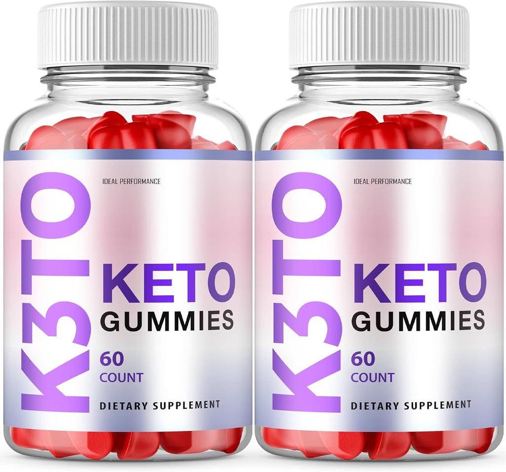 IDEÁLNY VÝKON (2 balenia) K3TO. Ketos Gummies K3TO Gummies K3 až Gummies (120 Gummies)