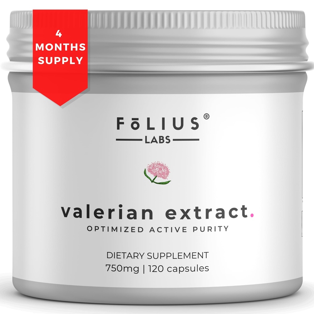 Valerián Root 4:1 extrakt kapsuly 750mg 