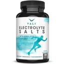 VALI Electrolyte soli Rýchle perorálne rehydratačné Náhradné pilulky. Hydratácia Nutrition Powder Supplement, Recovery & Relief Fast. Fluid Health Essentials. Keto Salt Minerálne tablety. 120 Veggie kapsuly