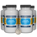 Uhličitan vápenatý / 2 libry / 4 fľaše / 97,55% Pure Food Grade/Fine Powder