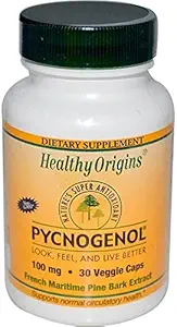 Zdravý pôvod Pycnogenol - 100 mg - 30 Vegetariánske kapsuly