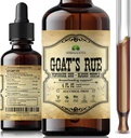 HERBALICIOUS Kozí Rue Liquid Extract 4 fl oz - Prírodný bylinný tinktúra s kozou Rue, senovka grécka semená, Požehnaný bodliak - Alkohol bez Non-GMO Laktácia Dodatok pre zvýšené materské mlieko