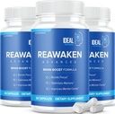 Reawaken Brain Boost doplnok pre pamäť Advanced Formula (3 balenia - 180 kapsúl)