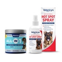 Vetericyn All-in 1 Multifunkčný senior pes doplnok s Glukozamínom a Vetericyn Plus Hot Spot Spray