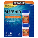 Cos7 Kirkland Signature Doxylamine Sukcinát tablety , 25mg Nighttime Sleep AID - 2 X 96 tabliet (192 tabliet celkom)