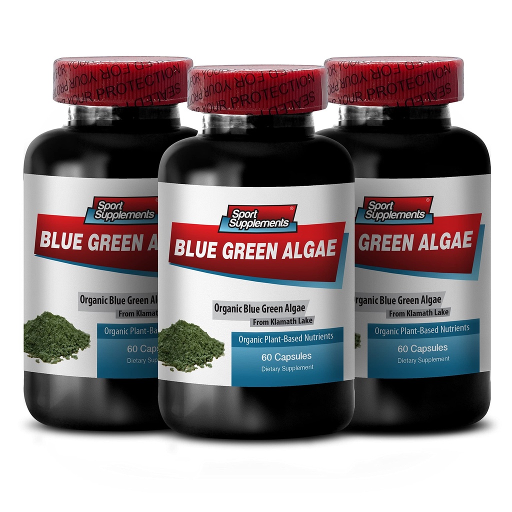Supreme Immune System Supplement - Klamath Blue Green Algae 500mg, Klamath Lake Blue Green Algae, spirulina a chlorella Kapsule, spirulina Powder, spirulina chlorella, chlorella Tablety 3B 180Cap