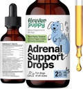 Forever Puppy Adrenal Support Drops for Dogs - Pure Ashwagandha & Ginseng Root Tincture for Adrenal Health & Energy Support - Calming Care Liquid Supplement for Dogs of All Breeds & Sizes - 2 oz