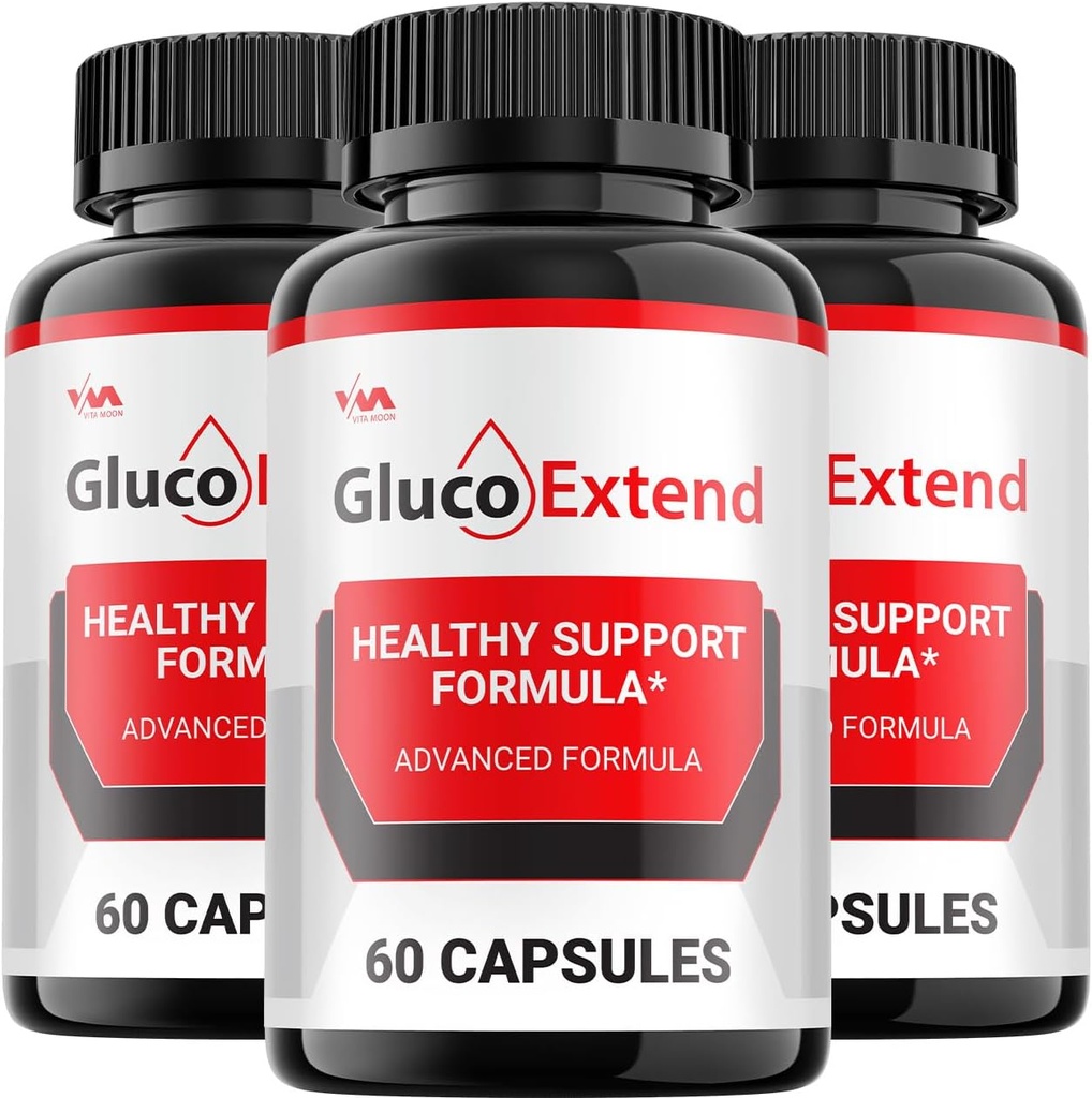 (3 balenia) Gluco Extend Supplement, GlucoExtend Capsule - Advanced Formula Gluco Extend, GlucoExtend Maximum Strength Reviews, 180 Kapsule