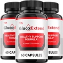 (3 balenia) Gluco Extend Supplement, GlucoExtend Capsule - Advanced Formula Gluco Extend, GlucoExtend Maximum Strength Reviews, 180 Kapsule
